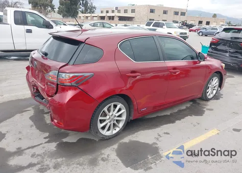2013 Lexus Ct 200H z USA, uszkodzony, nr VIN JTHKD5BH8D2162240